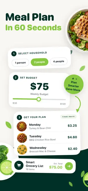 BudgetBite: Budget Meal Plans screenshot 1