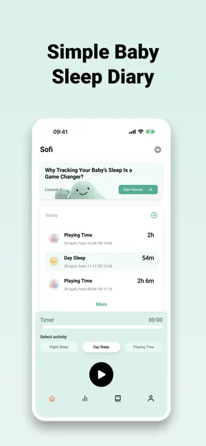 Baby Sleep Tracker: BabyBell screenshot 1
