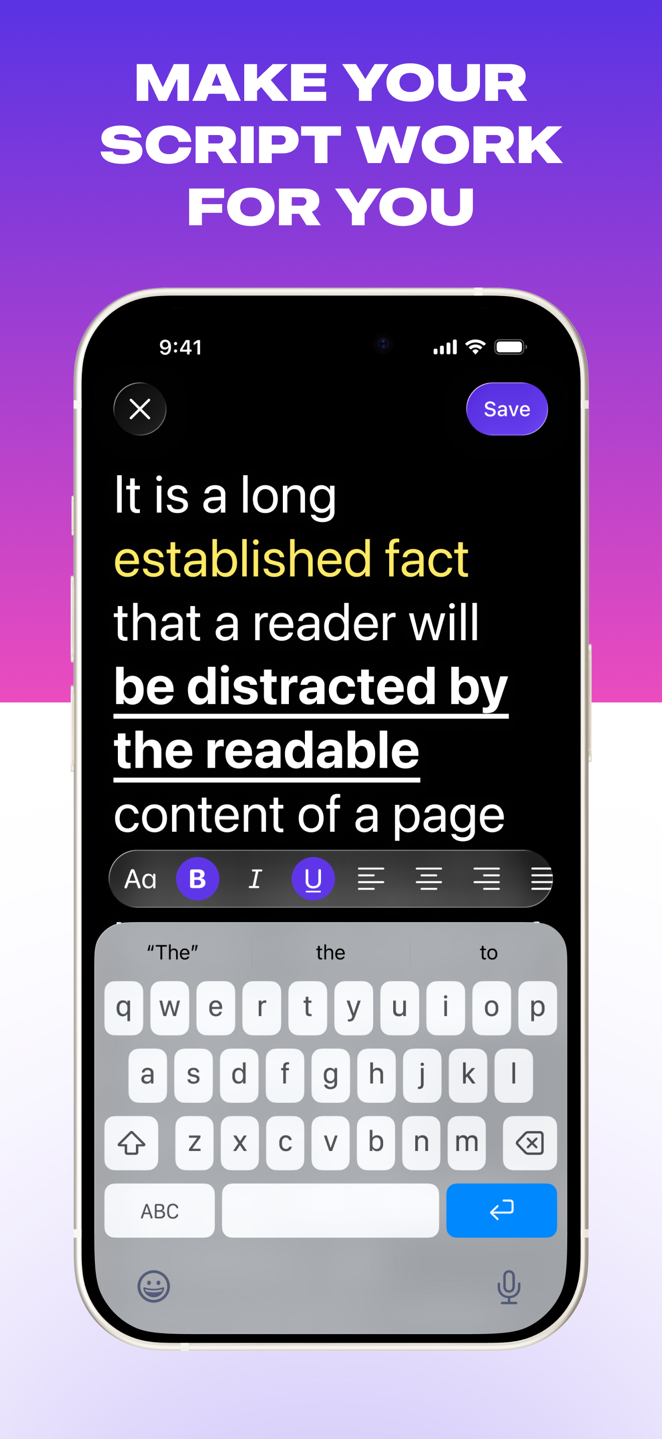 PromptStudio: Teleprompter screenshot 3