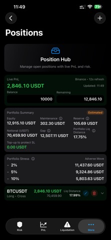 Crypto Risk App Screenshot 9 of 10