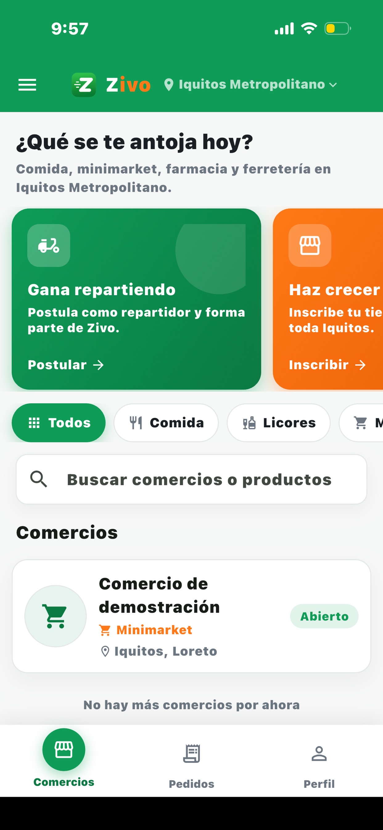 Screenshot 1 of Zivo - Multicomercio