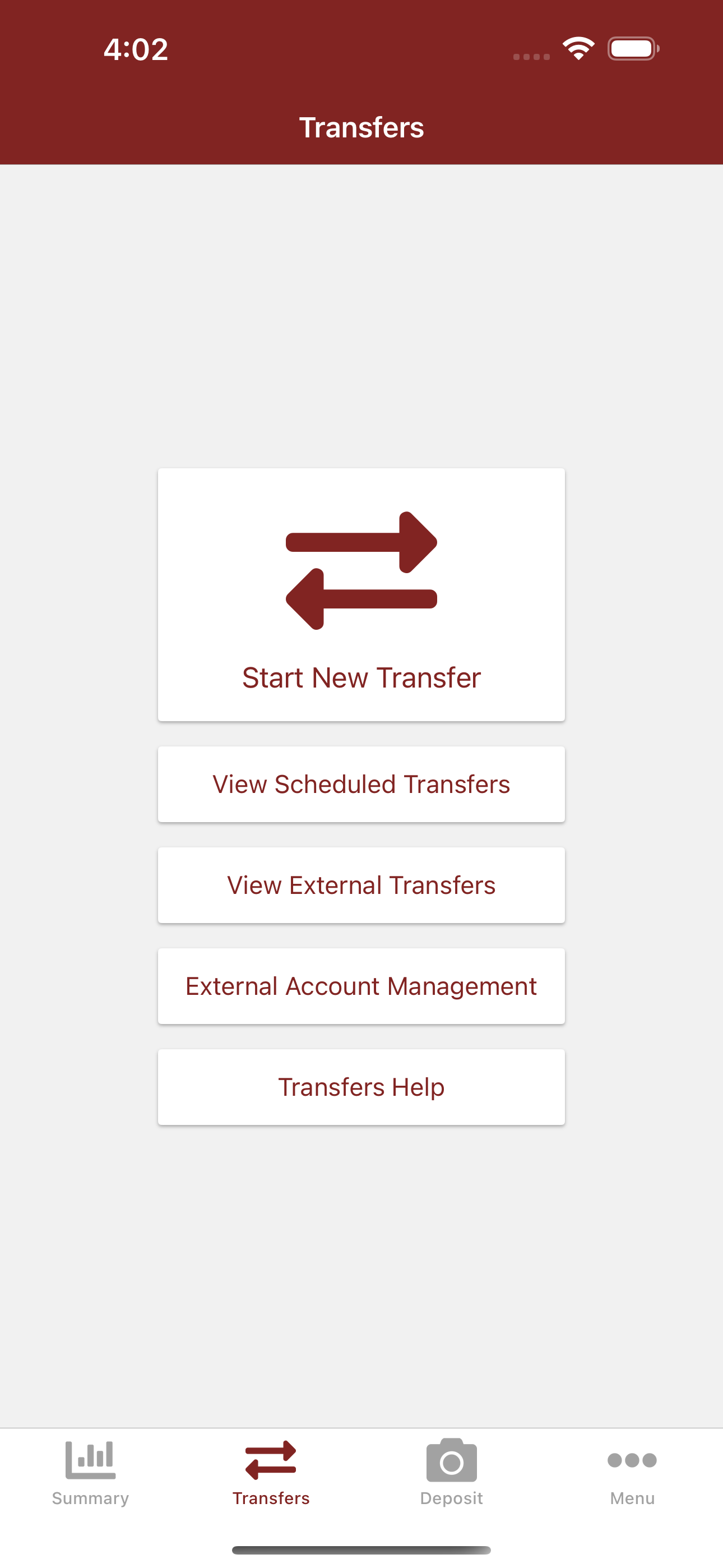 Instant Maple Mobile Banking