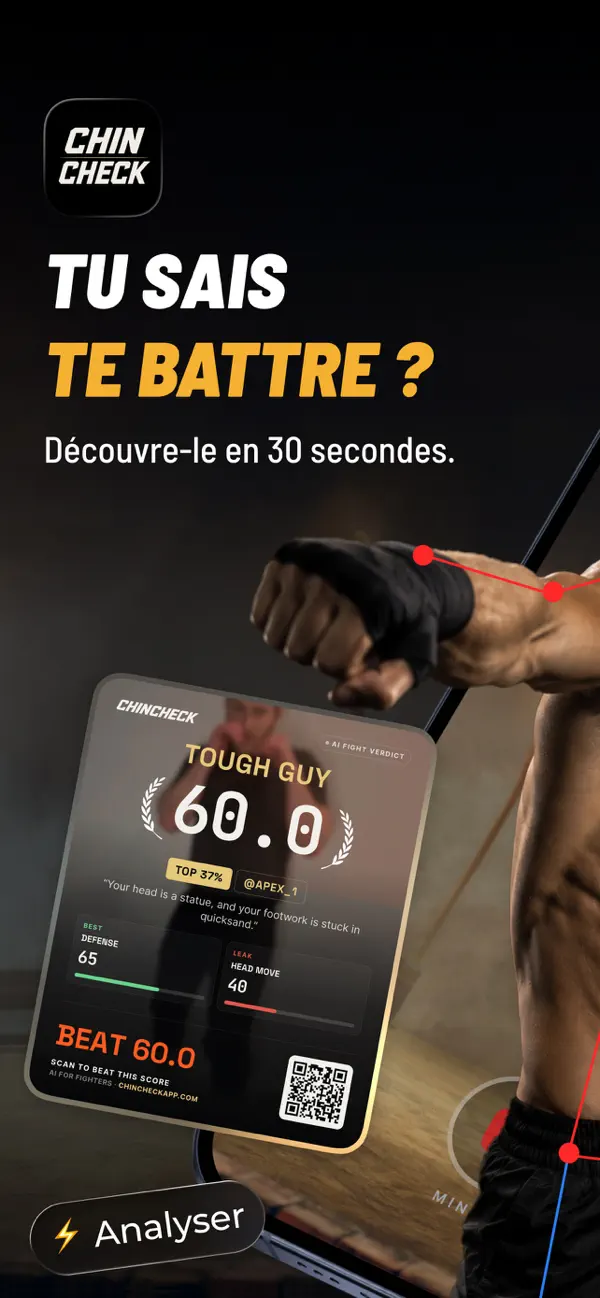 Screenshot #1 pour ChinCheck: IA pour Boxeurs