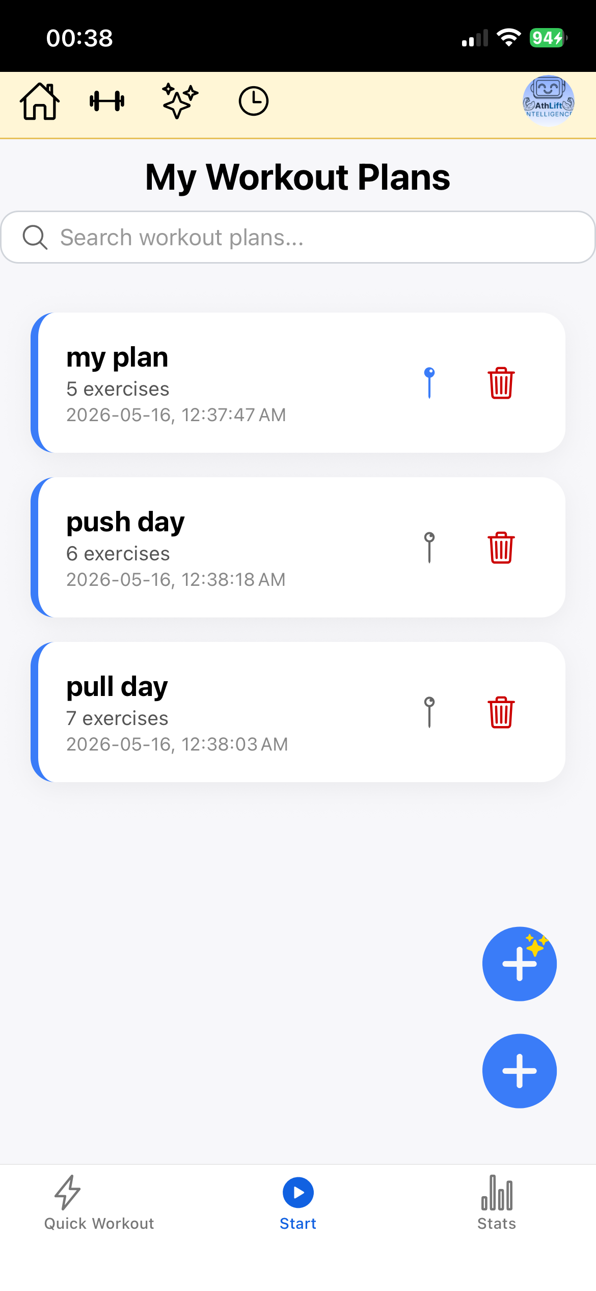 AthLift Intelligence screenshot 13