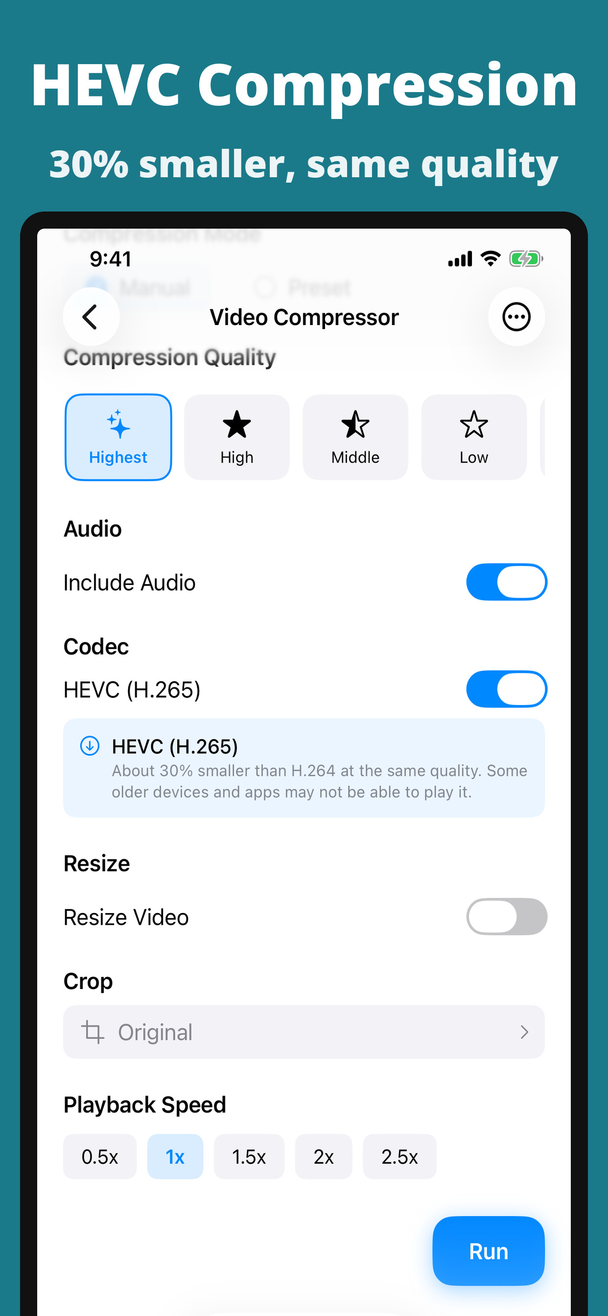 Video Compressor – Shrink HD screenshot 4