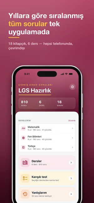 LGS Çıkmış Sorular ve Cevaplar screenshot 1