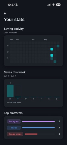 nudgio: Save, Organize, Do It Screenshot 8 of 10