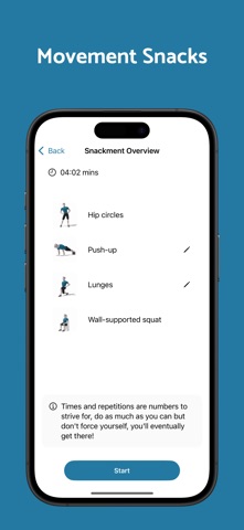 Snackments: Movement Snacks Screenshot 1 of 8