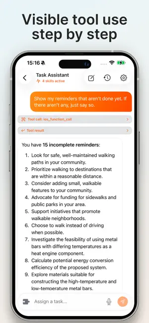 Vibe Run: Agentic AI Assistant screenshot 3