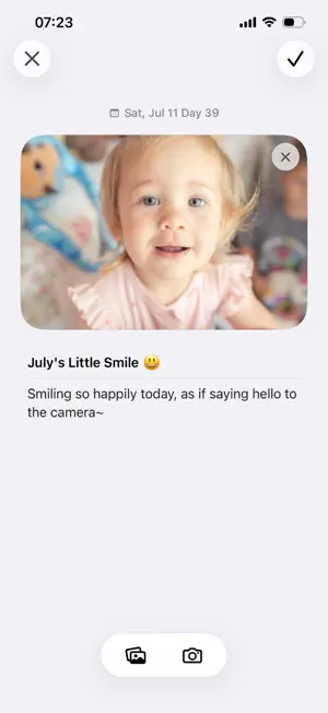 Growing Days: Baby Journal screenshot 3