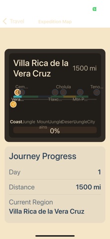 The Aztec Trail iPhone screenshot