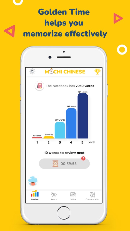 #2. Mochi Chinese - Learn Chinese (iOS) 由: Anh Quach
