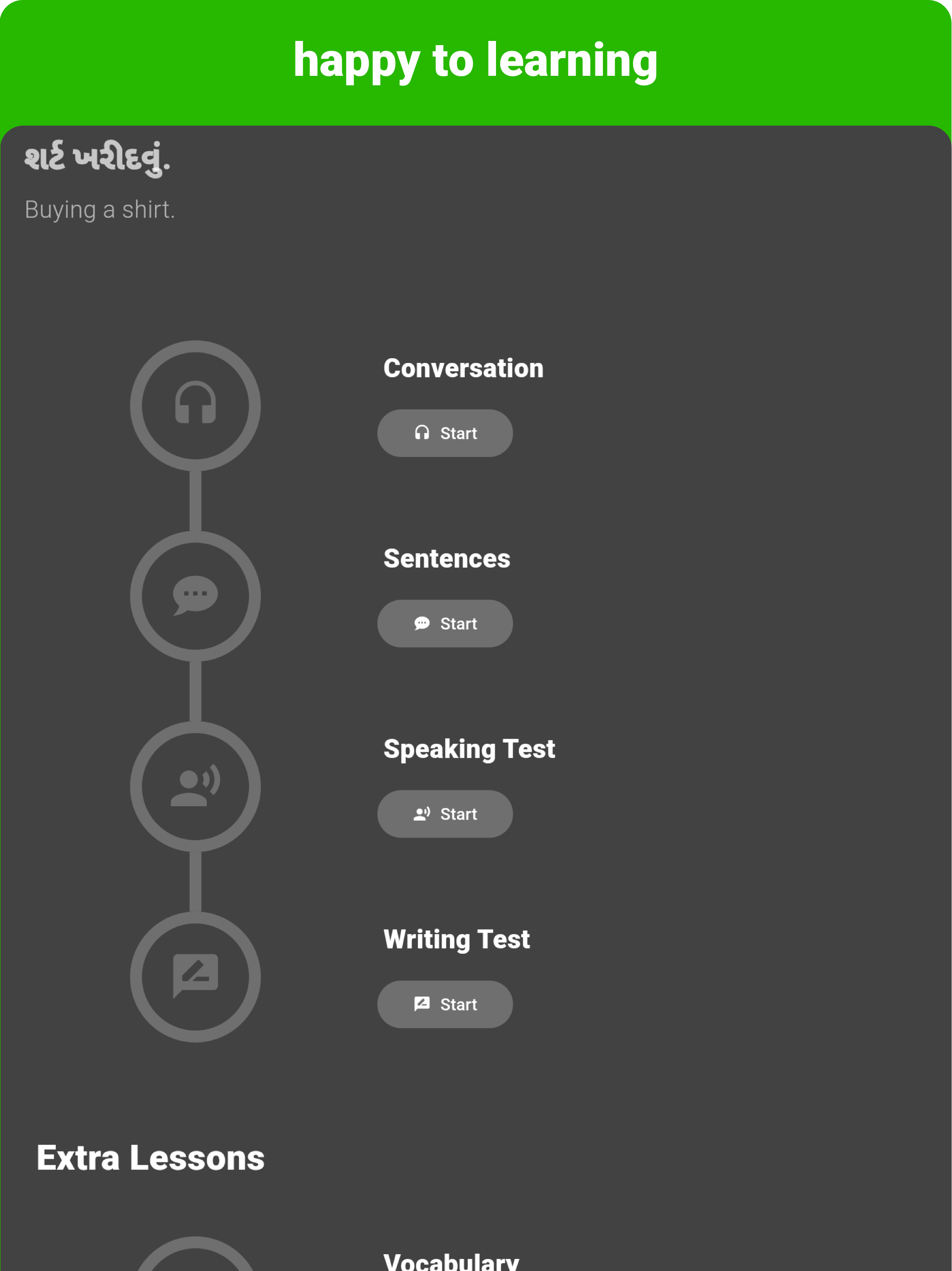 Gujarati - Listening Speaking screenshot 16
