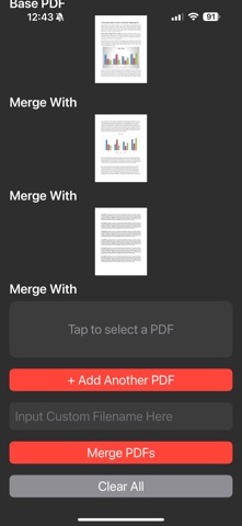 PDF Merger 2025 Screenshot 3 of 4