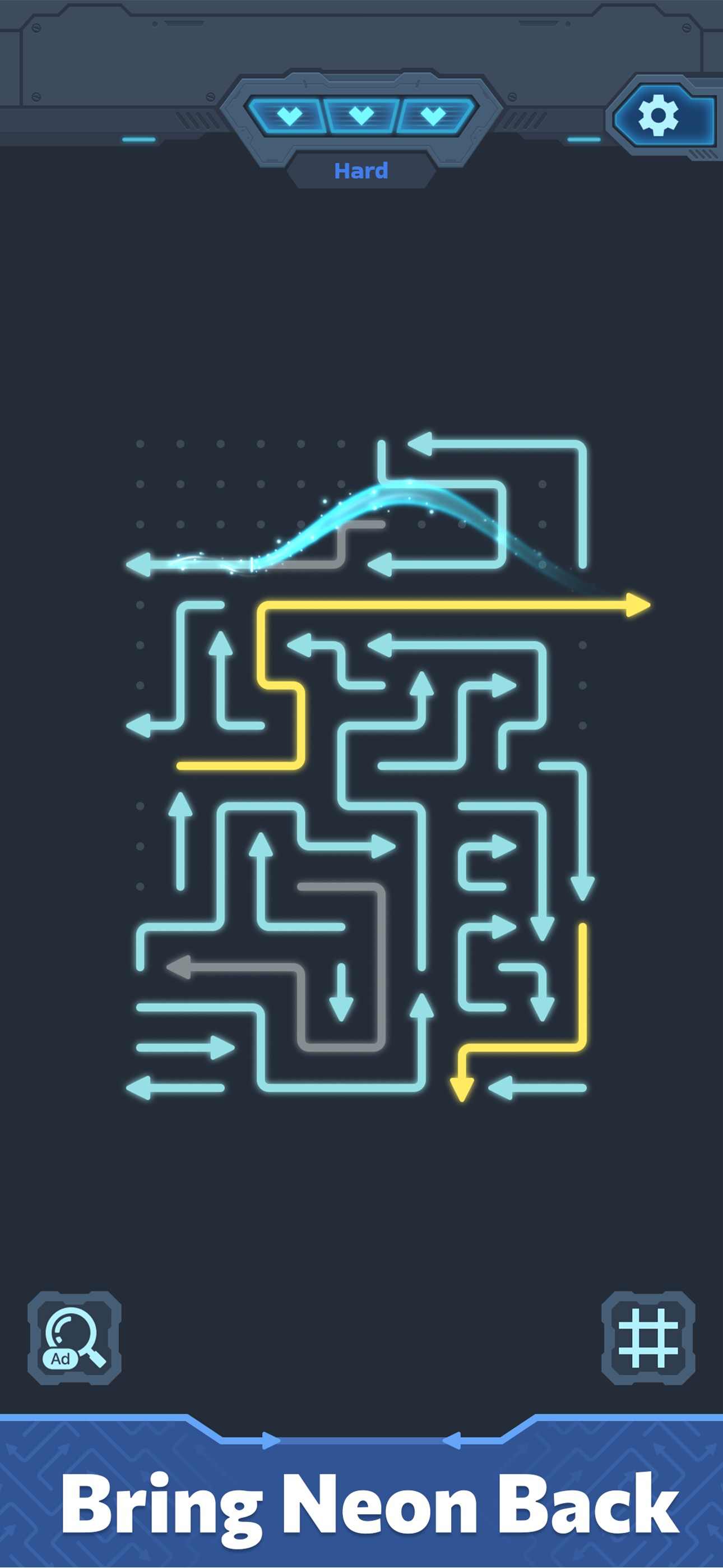 Flow Out: Line Puzzle