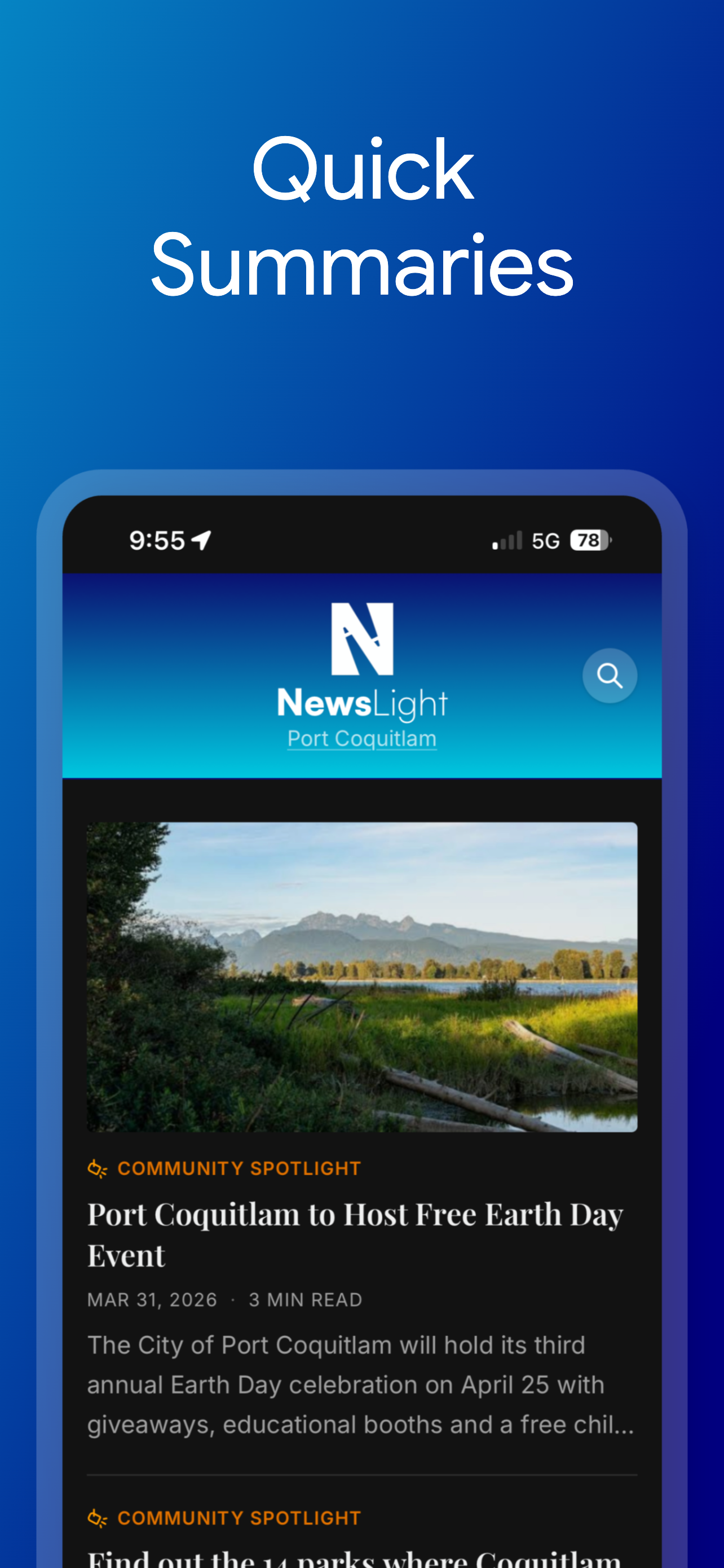 NewsLight screenshot 4