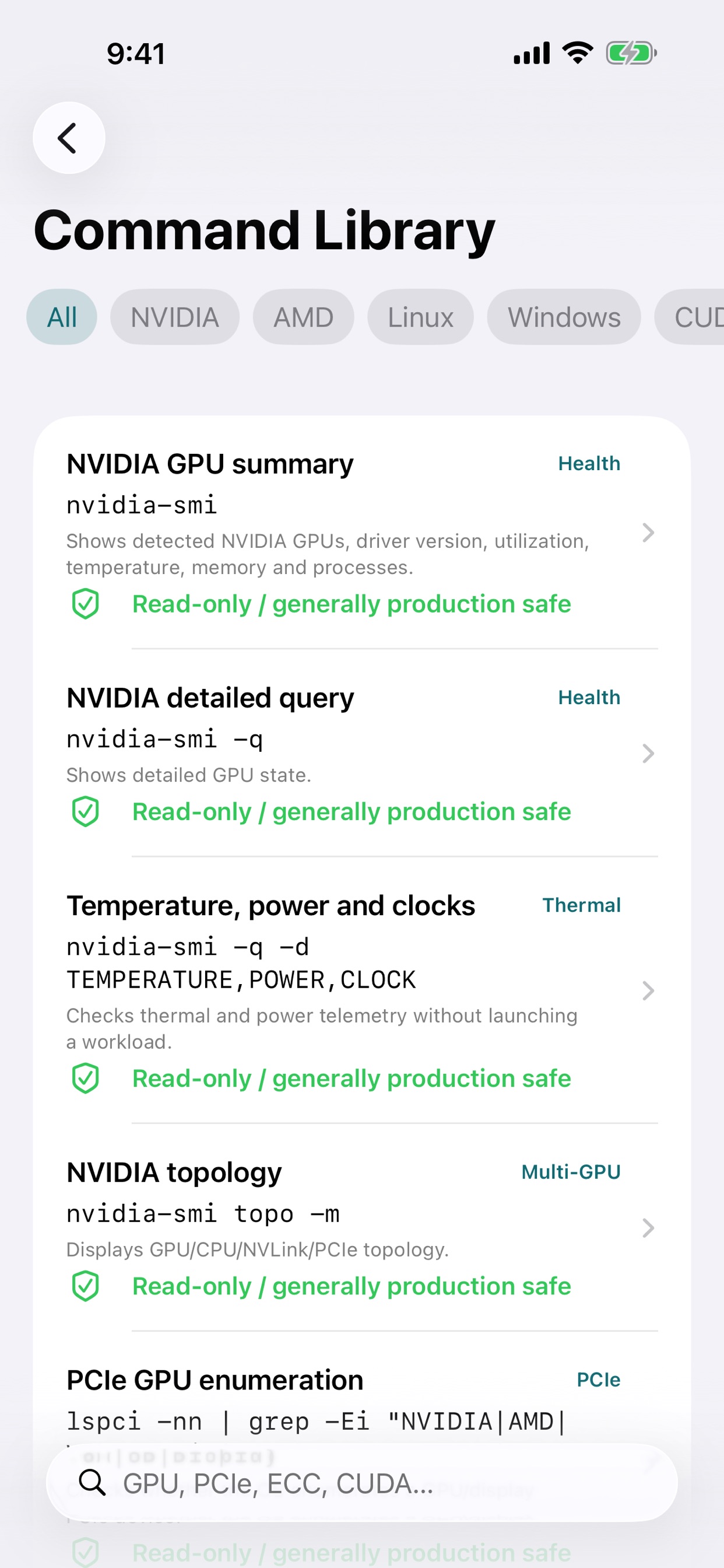 Screenshot 5 of GPUFieldDiag