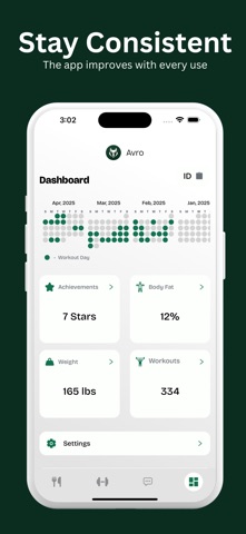 Avro Fitness screenshot