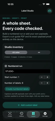 Glyphmint のスクリーンショット
