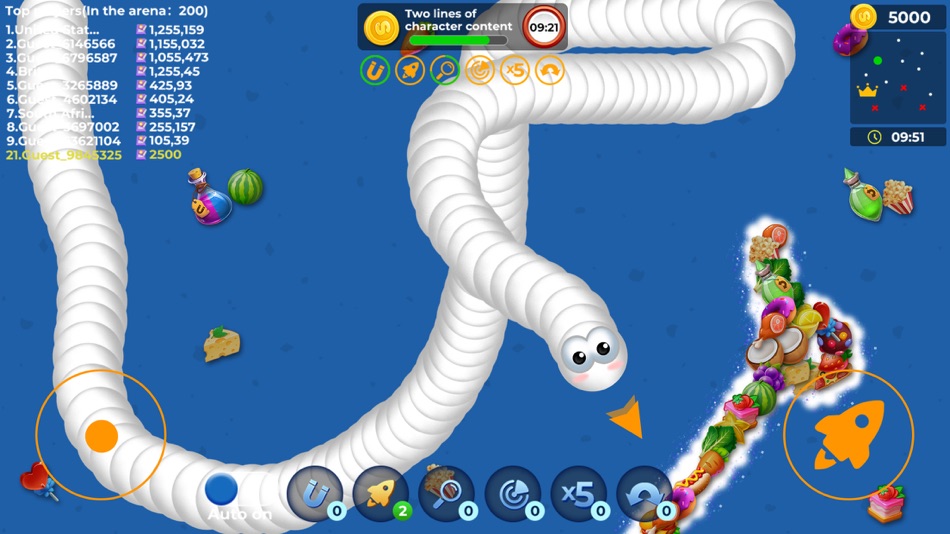 #1. Snake Zone .io - Fun Snake (iOS) 由: Lesou Technology Co., Limited