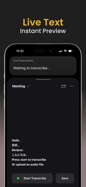 Whisper Notes - AI Note Taker screenshot 3