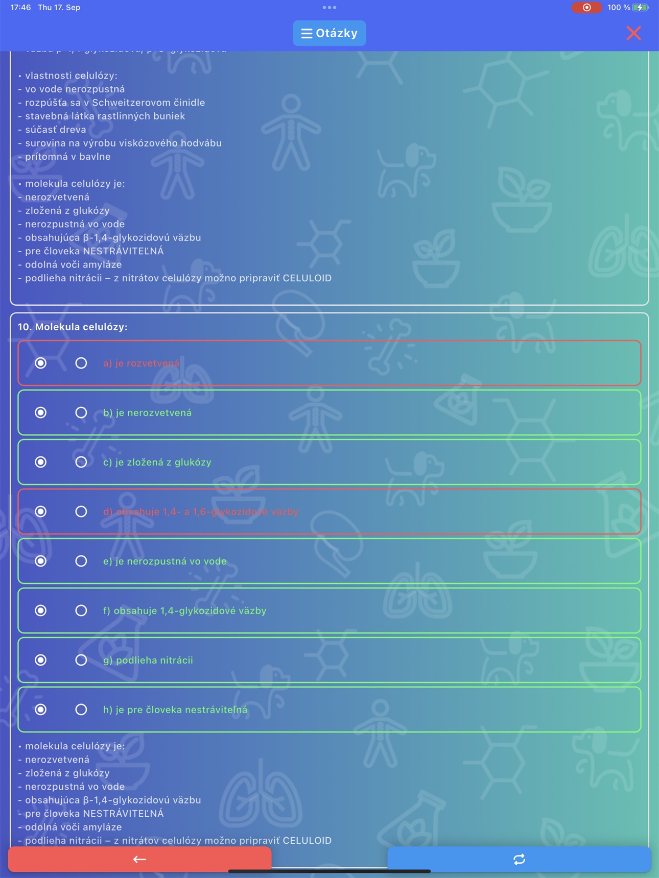 Screenshot 8 of Prijímačky na Medicínu (SK)