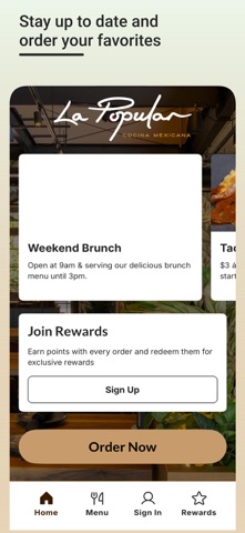 La Popular Cocina Mexicana iPhone screenshot