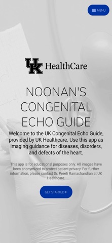 UK Congenital Echo Guide Screenshot 1 of 4