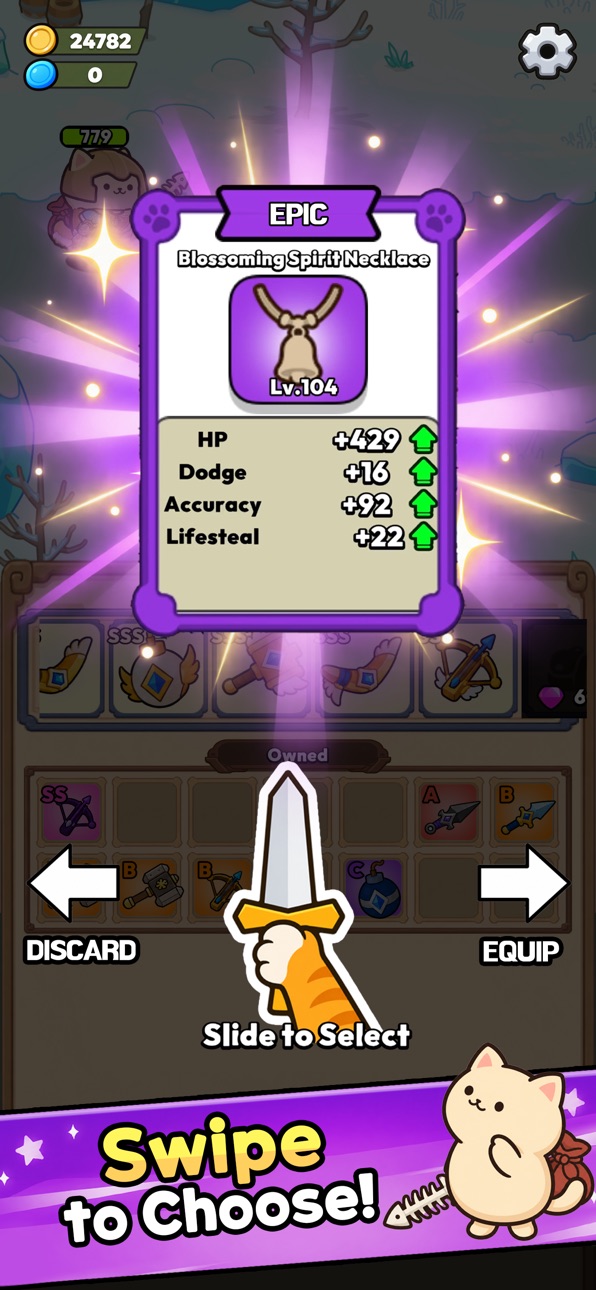 Cat Pack Heroes iOS Mod IPA screenshot 2 - iOS game interface