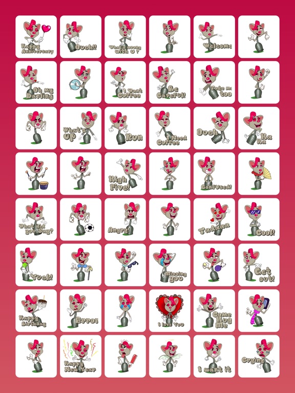 Screenshot #6 pour Ms Moush Mouse Stickers