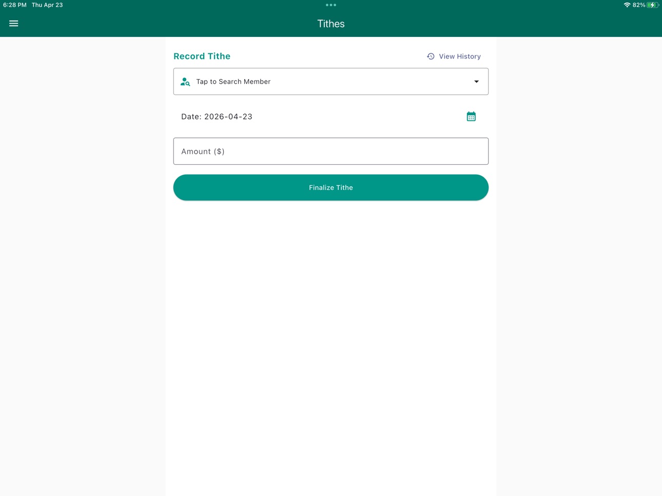 iPad screenshot