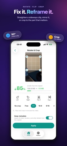 Video Compressor Toolkit - VCT iPhone screenshot