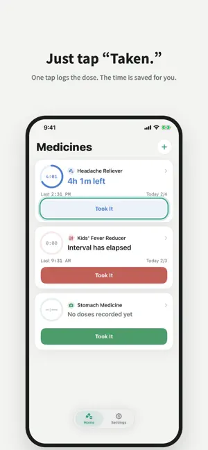 Dose Timer: Med Countdown screenshot 2