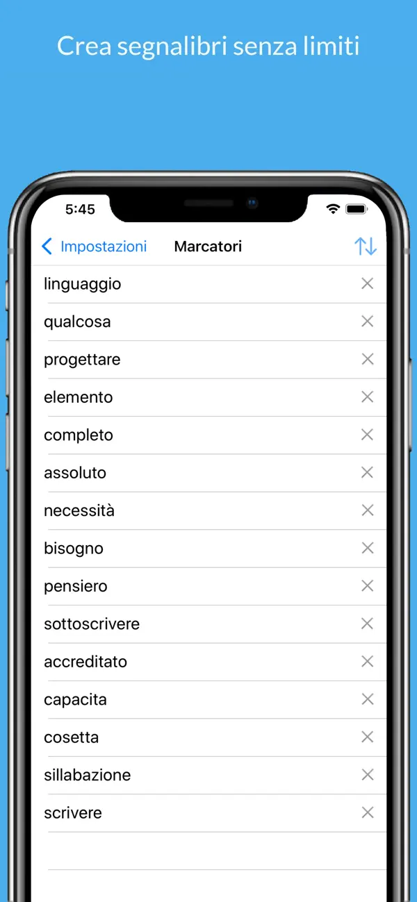 Screenshot #3 pour Dizionario Italiano e Sinonimi