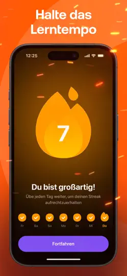 Screenshot von Praktika - Englisch Sprechen auf dem iPhone 4