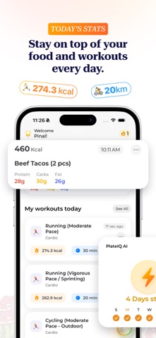 CalorieLens - AI Food Tracker screenshot