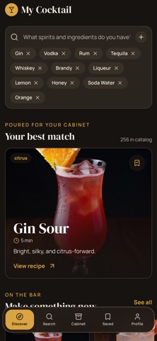 My Cocktail : Bartender 스크린샷 1