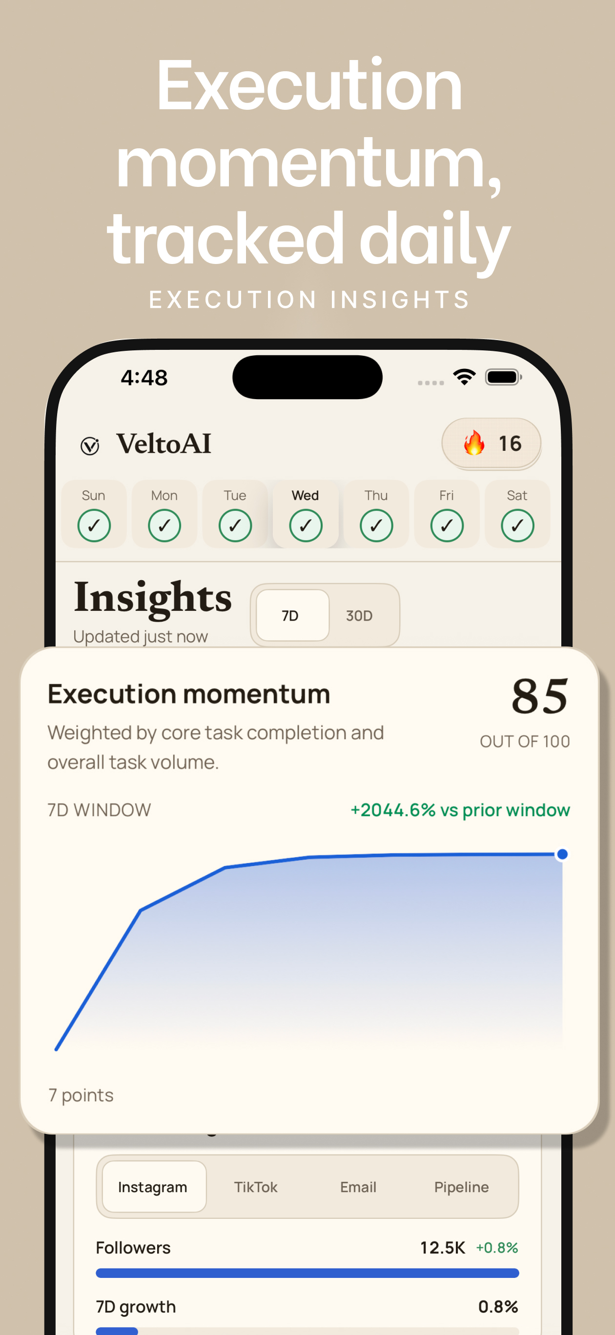 VeltoAI: AI Daily Planner screenshot 6