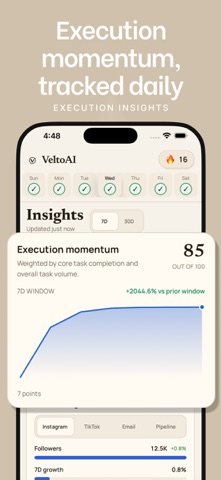 VeltoAI: AI Daily Planner screenshot