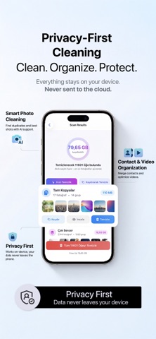 Clario: Phone Cleaner AI screenshot