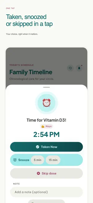 Pill Reminder - FamilyDose screenshot 2