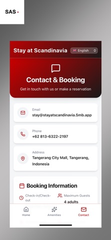 Stay at Scandinavia iPhone screenshot