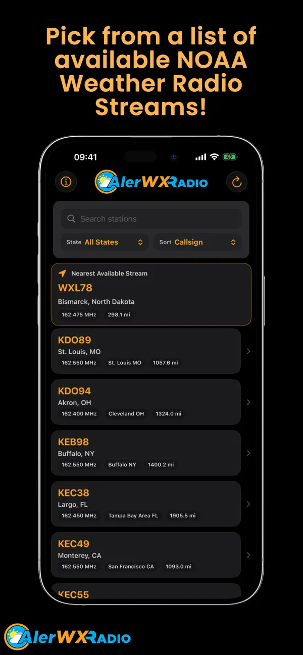 Screenshot #2 pour AlerWXRadio