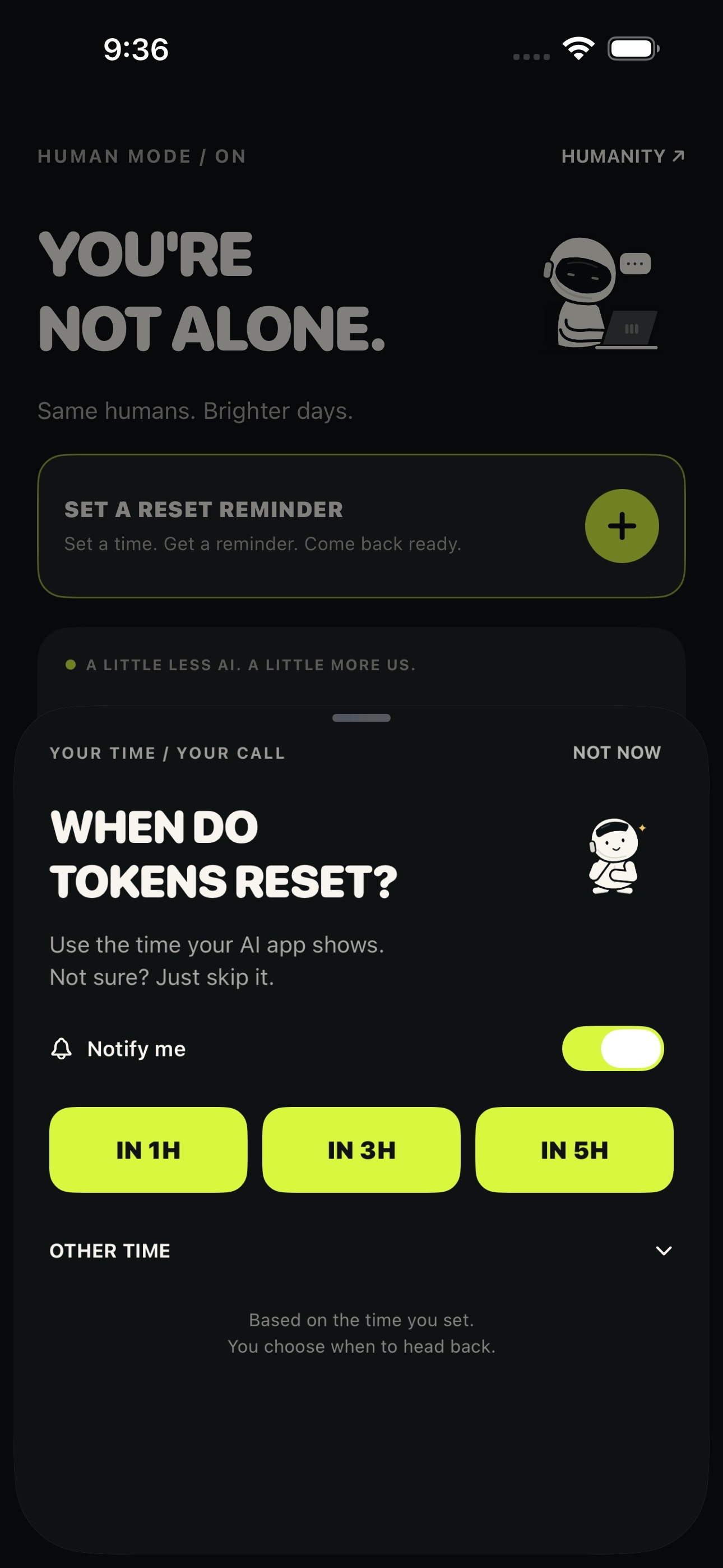Screenshot 2 of OutOfTokens