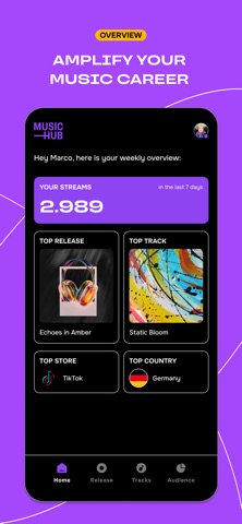 MusicHub: Amplify your music 스크린샷 1