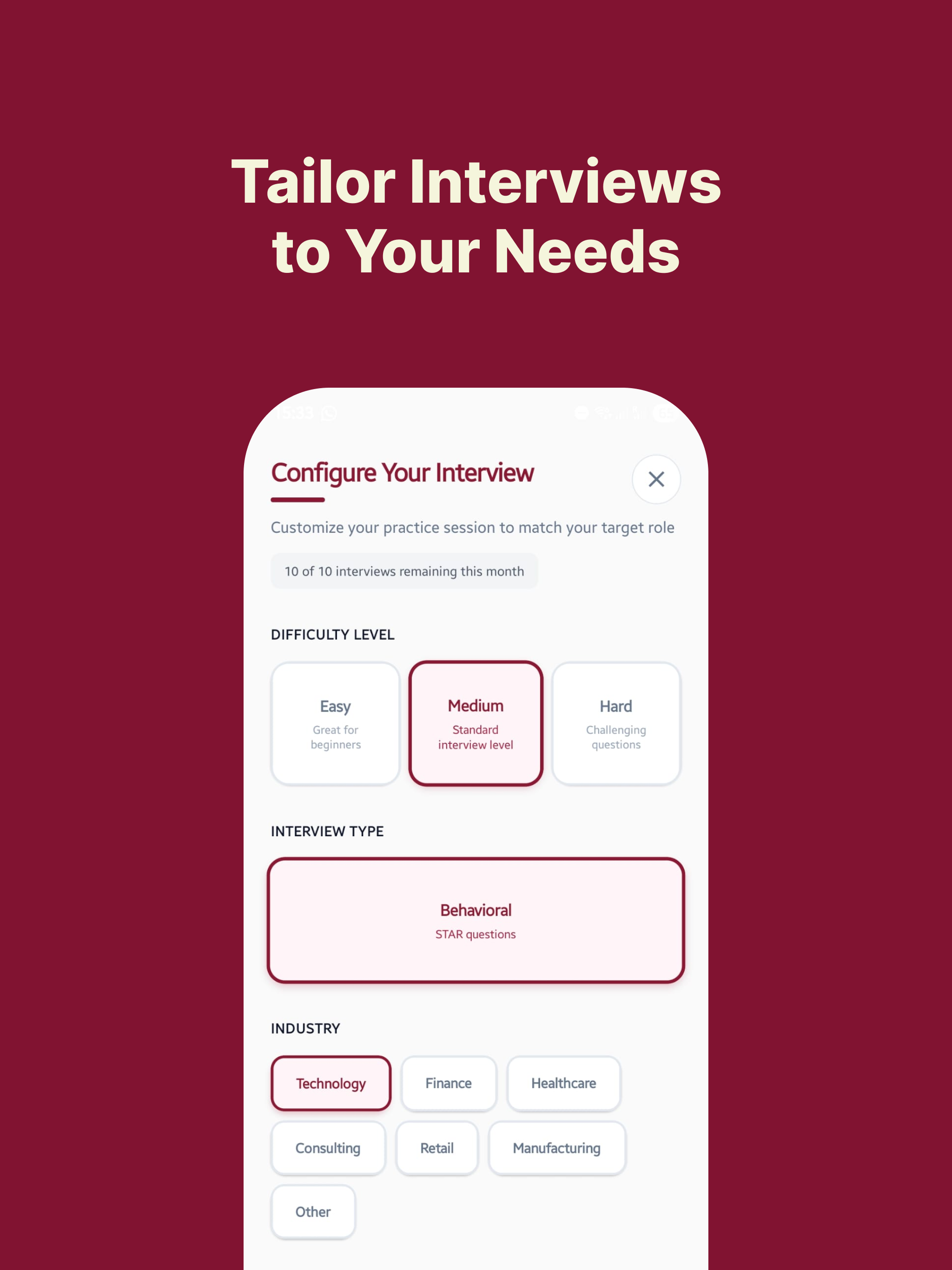 Pikberry: AI Interview Prep screenshot 9