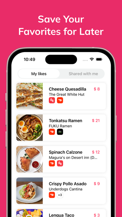 FoodDiscovery App Screenshot