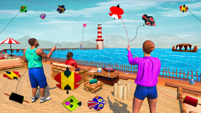 High Kite Flying Rivals Screenshot