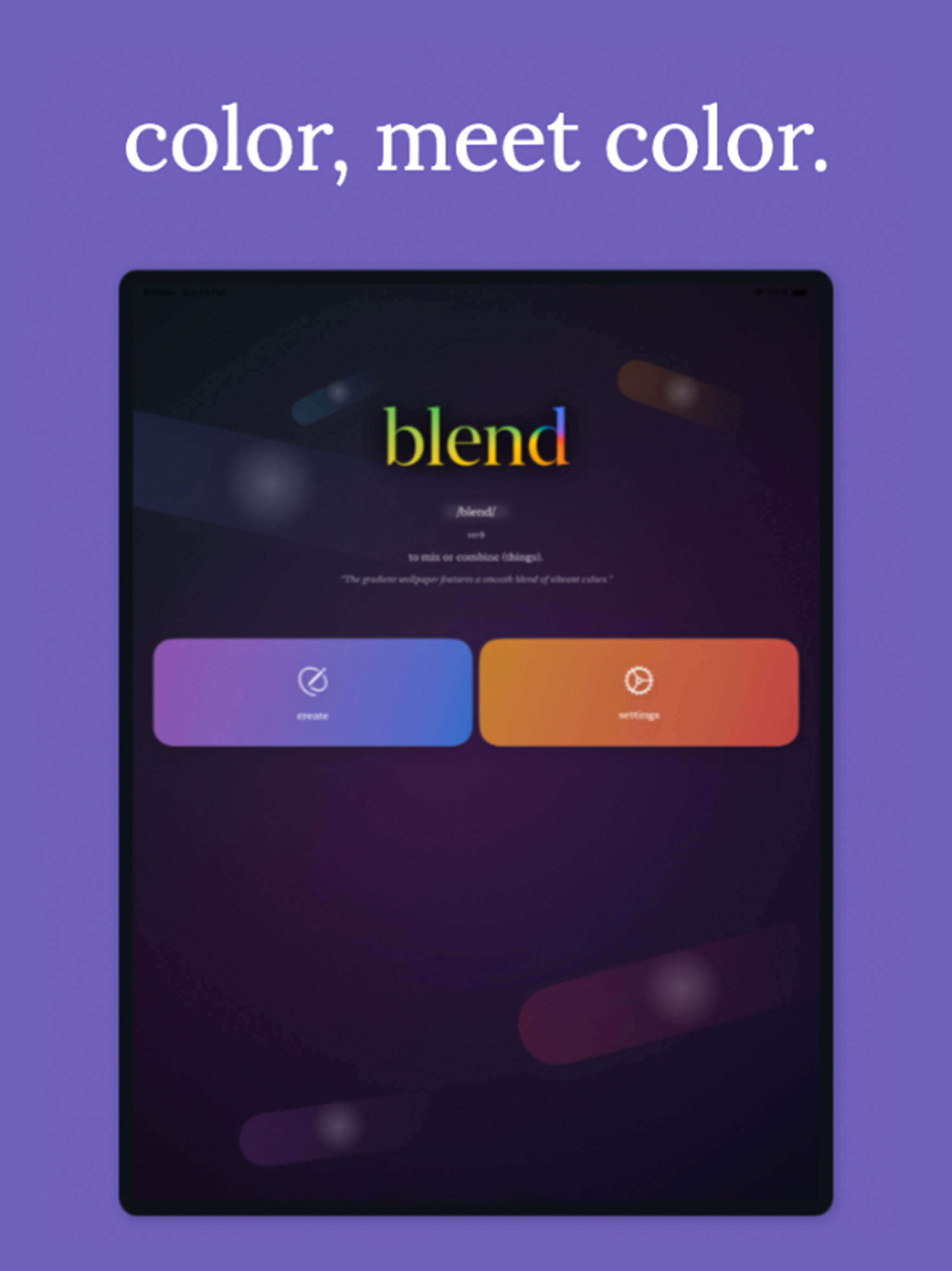 Blend: 4K Gradient Wallpapers