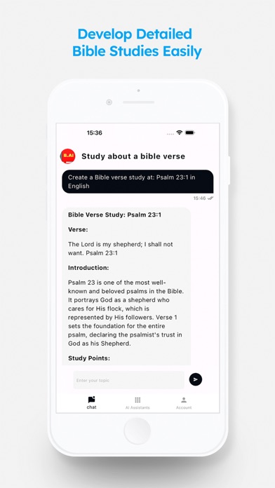 Bible A.I. Screenshot
